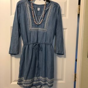 Gap denim dress